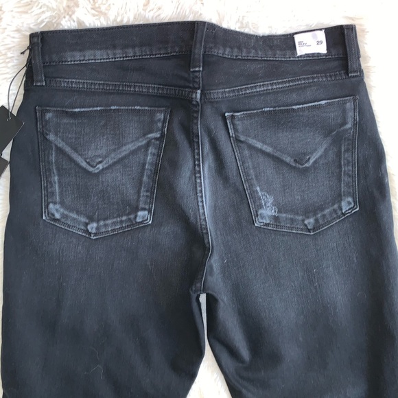 HUDSON Jeans Riley Crop Relaxed Star Grommet Sz 29 - Picture 6 of 12